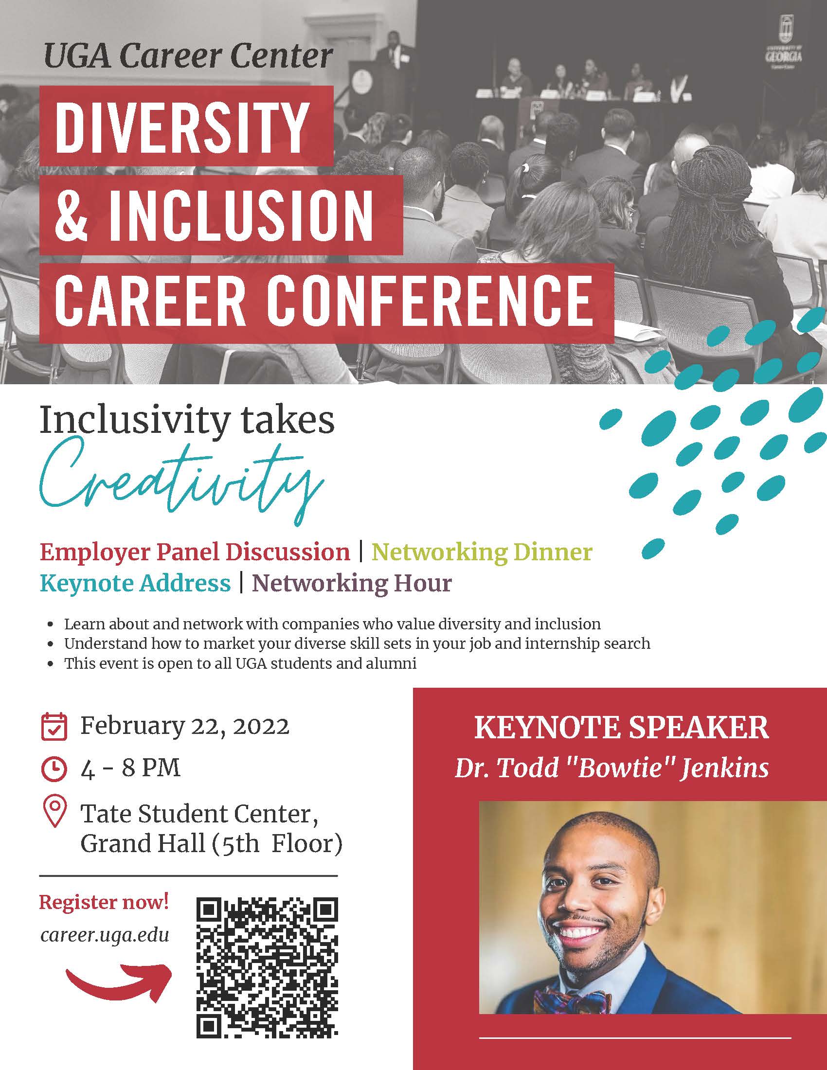Diversity and Inclusion Career Conference Flyer